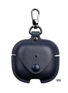 PU Leather Case Compatible with AirPods 4 2024 – Anti-Scratch Protective Cover with Keyring for AirPods 4, Premium Leather Case for AirPods 4 2024