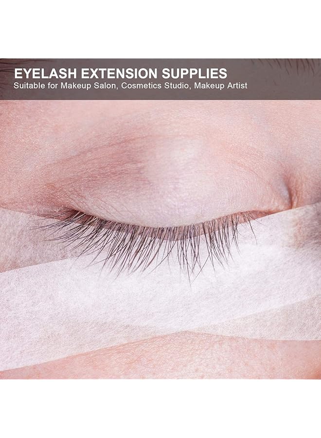 X spring Spring Eyelash Extension Tape, 10 Rolls Adhesive Fabric Eyelash Tapes, Ideal For Eyelash Extensions And Makeup Application, 1.25Cm Lash Extension Supplies, Lash Tech Supplies - Image 2