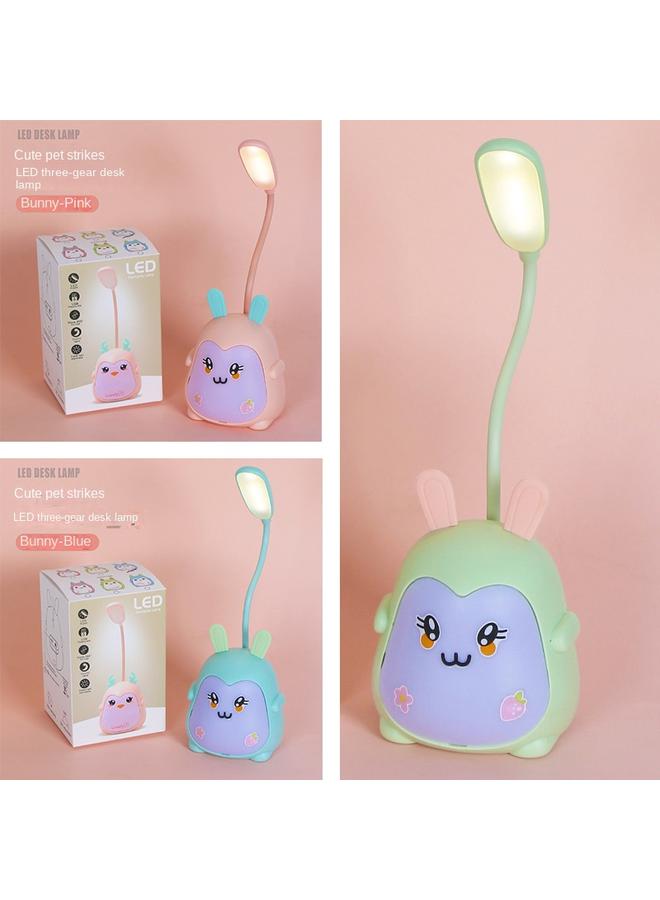 الأزرق جي دبليو مصباح مكتبي إبداعي برسوم كرتونية جديدة مصباح تعليمي للطلاب مصباح مكتبي لحماية العين مصباح مكتبي للبيع بالجملة Usb قابل لإعادة الشحن مصباح مكتبي لغرفة النوم - Image 1