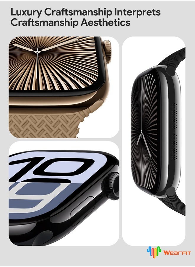 2.02'' AMOLED Smartwatch with AI Interaction, G-Sensor, TWS Earphone Connectivity, Remote Camera, Health Monitoring & App Market Expansion for Men & Women