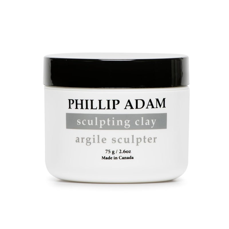 Phillip Adam Sculpting Hair Clay for Strong Hold and Matte Finish  With Bentonite Clay and Natural Beeswax  All Natural Based  26 Ounce