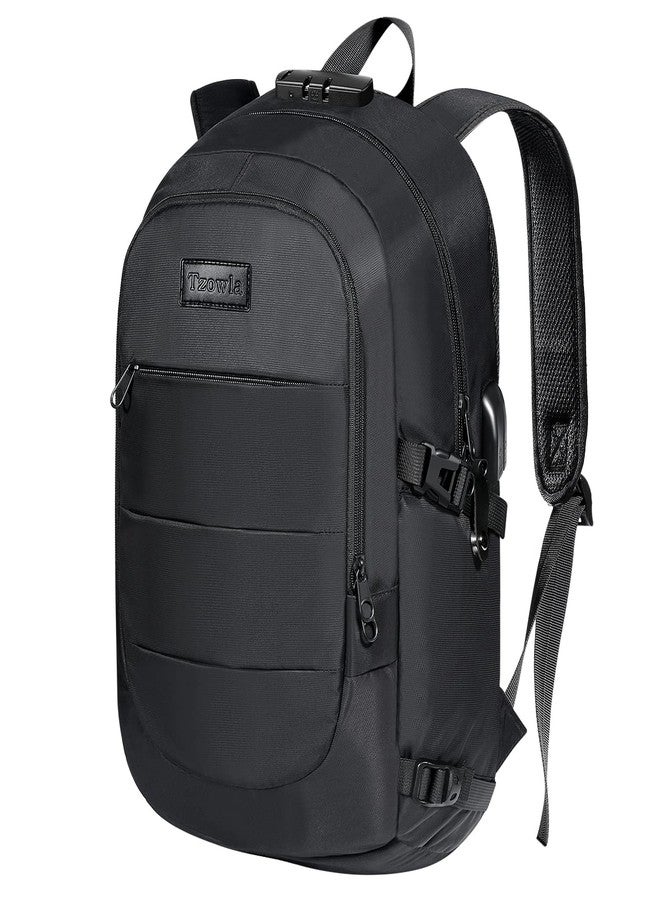 Tzowla 35 Liter Anti Theft Backpacks with USB Charging Port Fits 15.6inch Notebook, Laptop Backpack for Men - Image 1