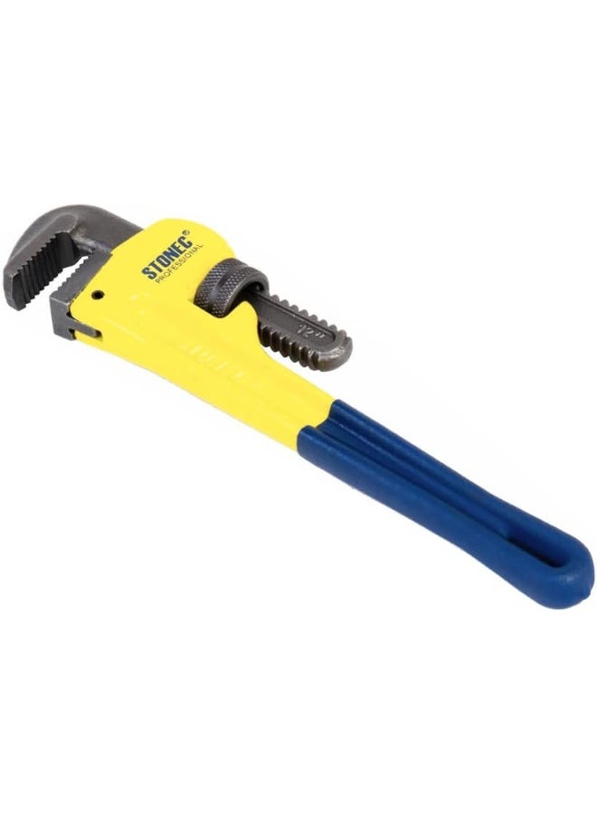 Stonec Pipe Wrench With Dipped Handle, 350 Mm Size
