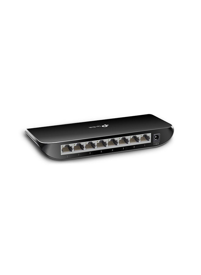 تي بي لينك مفتاح تبديل سطح المكتب8-Port منافذ جيجابت أسود - Image 4