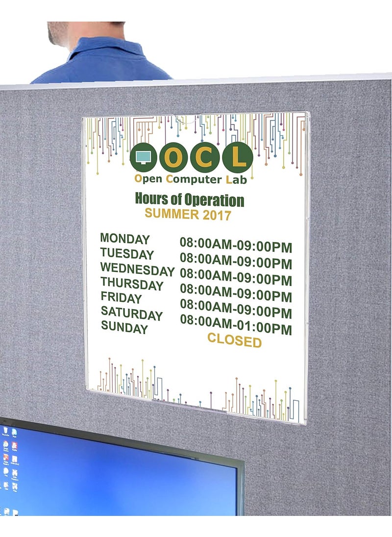 Deflecto deflecto Business and Store Sign Holder 588601  - Image 2