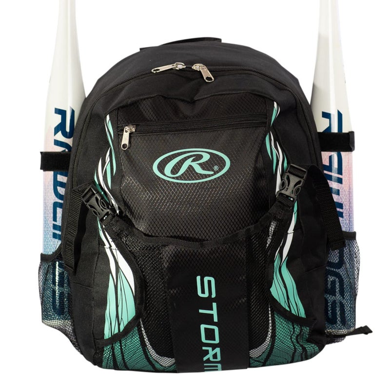 Rawlings | STORM Backpack Equipment Bag | T-Ball / Softball | Mint - Image 1