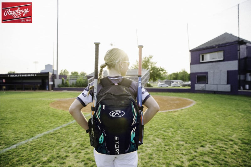 Rawlings | STORM Backpack Equipment Bag | T-Ball / Softball | Mint - Image 5