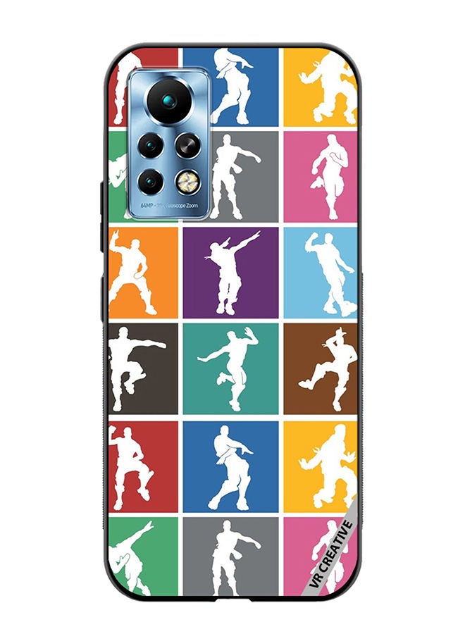 VR CREATIVE Protective Case Cover For Infinix Note 11 Pro Fortnite Dance Design Multicolour - Image 1