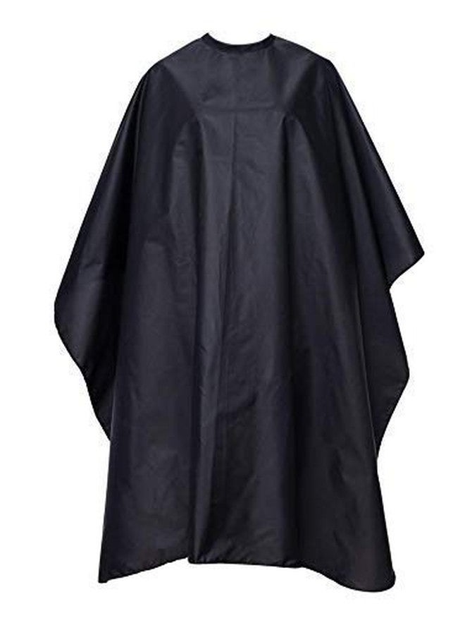 IAS Combo of 4 Pcs Barber Hairdressing Hair Cutting Sheet Apron For Men And Women Salon And Parlour Use (Black) - Image 4