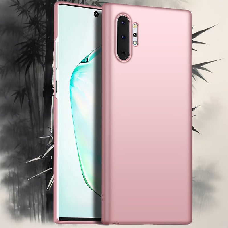 Samsung Galaxy Note 10 Plus 5G Hard PC Phone Case Black Shock Absorbing Slim Minimalist Design Wireless Charging Compatible - Image 2