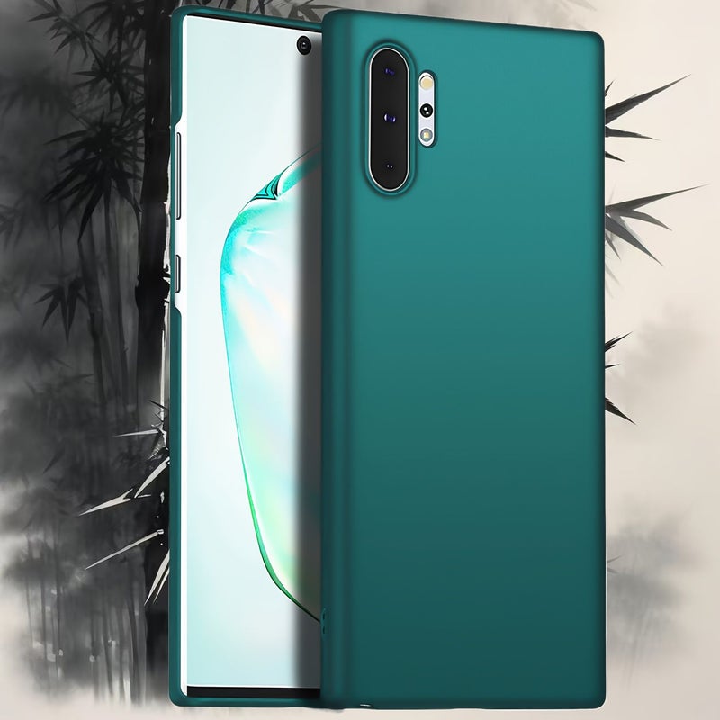 Samsung Galaxy Note 10 Plus 5G Hard PC Phone Case Black Shock Absorbing Slim Minimalist Design Wireless Charging Compatible - Image 4