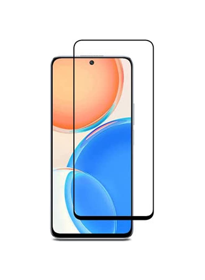 vesus Glass for Honor X8 Screen Protector Tempered Glass Full Glue Edge-to-Edge Protector for Honor X8