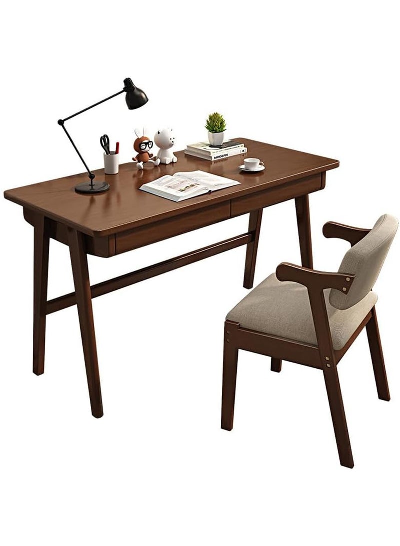 LIMOS Lounge Chair with Armrests Ergonomic Restaurant Chair Household Negotiation Solid Wood Reading Chair - Image 5