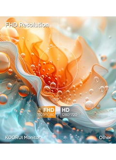 كوروي شاشة عمل منحنية مقاس 27 بوصة - دقة Full HD 1920 × 1080، معدل تحديث 75 هرتز، نطاق ألوان sRGB 99%، تباين ثابت 3000:1، نسبة شاشة 16.9، أقصى لون 16.7 متر، إمالة قابلة للتعديل، HDMI وVGA، وضع سينمائي، حماية للعين، RTS، FPS |27N5CA  - Image 3