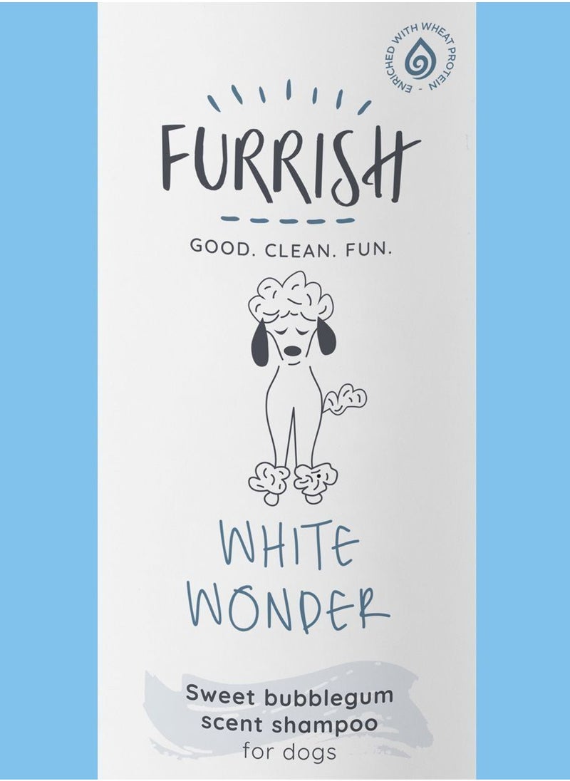 FURRISH - White Wonder Shampoo For White and Light Coat Dogs 300Ml - Image 1