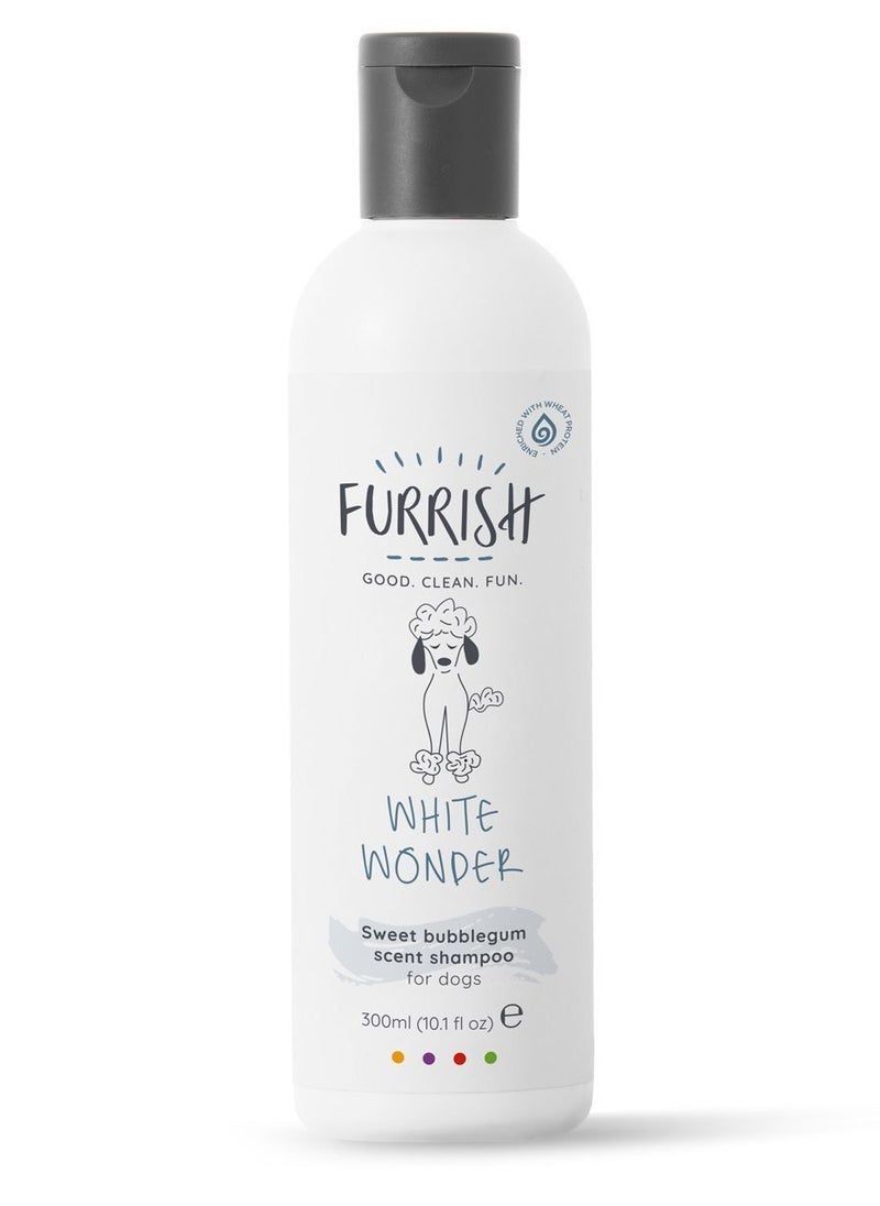 FURRISH - White Wonder Shampoo For White and Light Coat Dogs 300Ml - Image 1