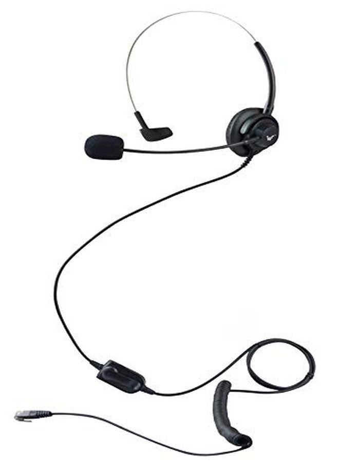 وايرلس فاينست بديل WirelessFinest لسماعات الرأس مع تحكم قابل للتعديل في مستوى الصوت وكتم الصوت لهواتف IP من سيسكو 7931، 7940، 7960، 7970، 7962، 7975، 7961، 7971، 7960، M12، M22 وجميع السلاسل - Image 2