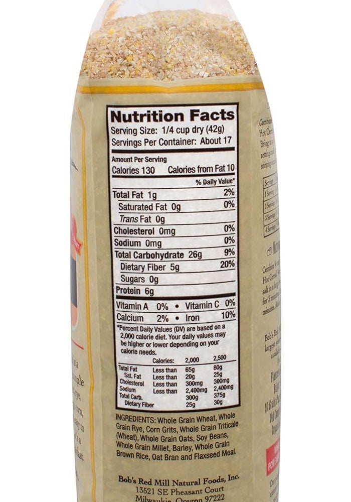 Bob's Red Mill Whole Grain 10 Grain Hot Cereal - 25 oz - Image 2