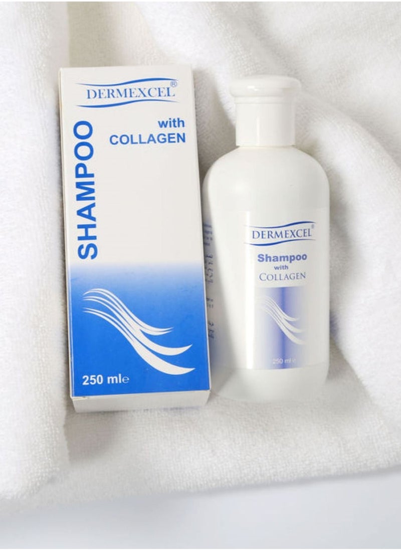 Dermexcel Best Collagen Shampoo - Dermexcel Collagen Hair Care - Dermexcel Shampoo With Collagen - Dermexcel Collagen infused shampoo - Collagen For Hair Growth - Nourishing Collagen Shampoo  - Image 1
