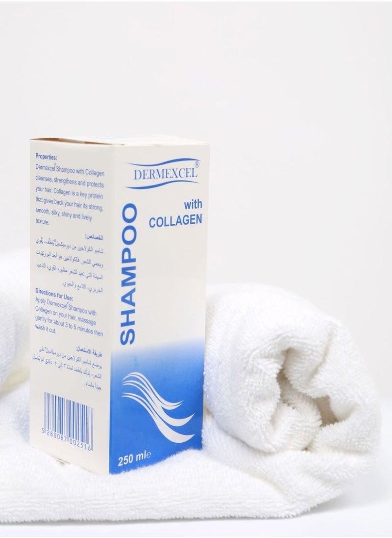 Dermexcel Best Collagen Shampoo - Dermexcel Collagen Hair Care - Dermexcel Shampoo With Collagen - Dermexcel Collagen infused shampoo - Collagen For Hair Growth - Nourishing Collagen Shampoo  - Image 3