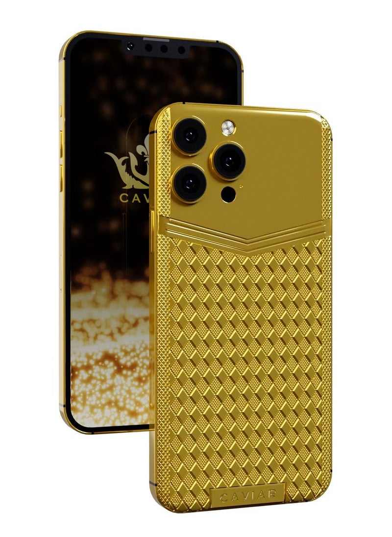 Caviar Luxury 24K Gold Customized iPhone 14 Pro Max Limited Edition 512 GB - pzsku/Z16E5274CBC6A7CC34CD4Z/45/_/1671179075/78d13f9c-9074-4955-9106-015101b0506b
