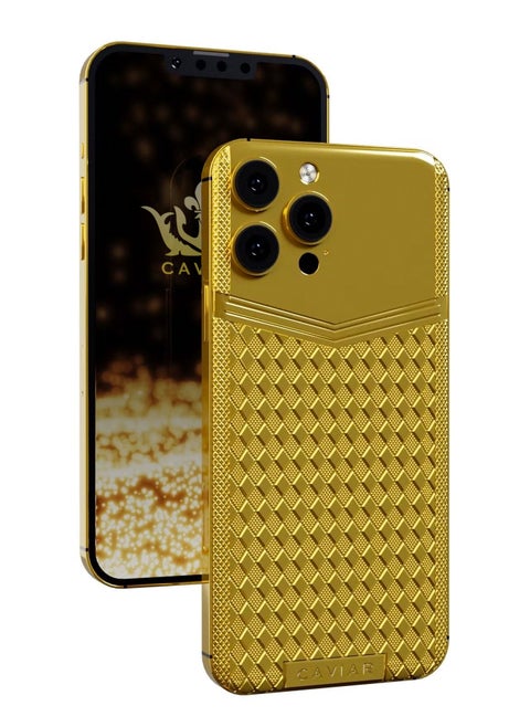 Caviar Luxury 24K Gold Customized iPhone 14 Pro Max Limited Edition 512 GB