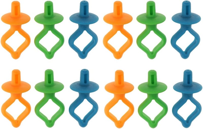 klarako 12 Piece Assorted Bobbin Holders Clips Clamps for Sewing Machine Accessories - Image 2