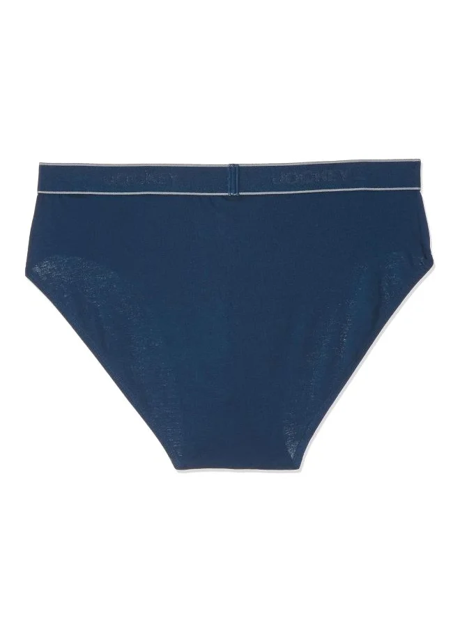 جوكي Jockey US14 Men Super Combed Cotton Solid Brief with Ultra soft Waistband Pack of 2