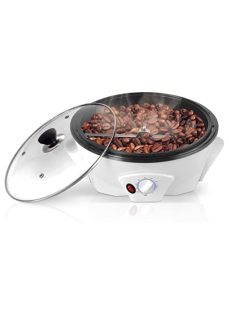 Generic 200W Coffee Roasters Household Coffee Bean Roasting Machine Baking Machine White  - Image 1