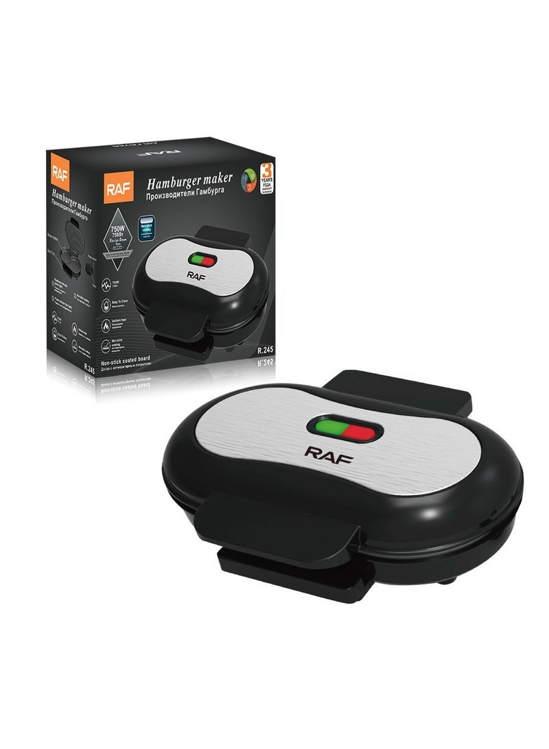 آر إيه أف Household Double-sided Heating Egg Burger Machine Multifunctional Breakfast Machine Bread Machine - Image 2