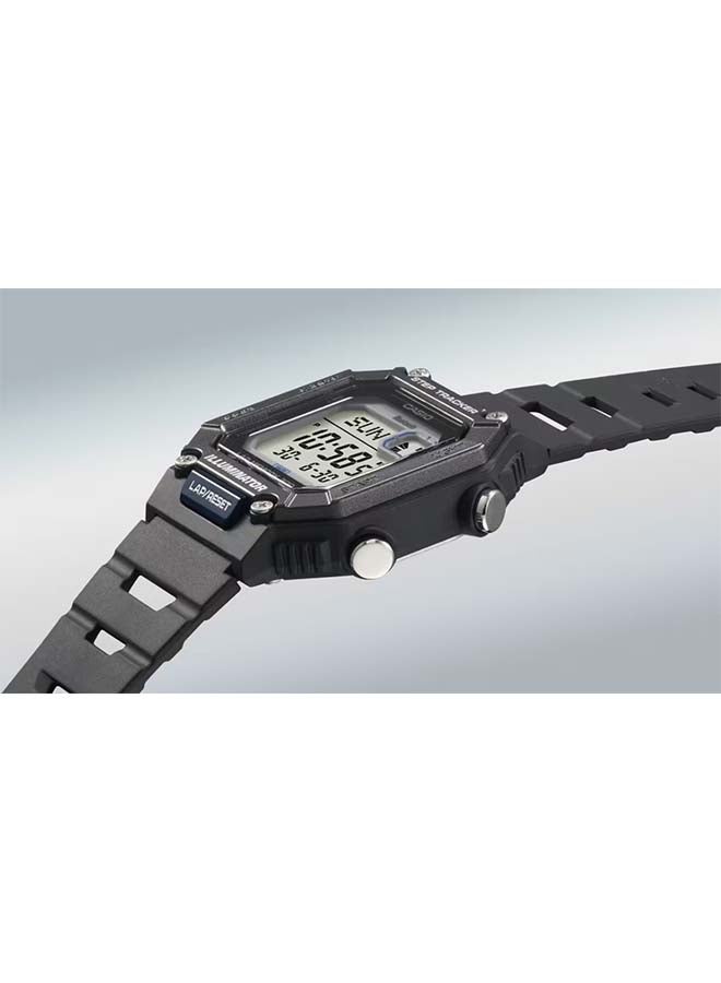 CASIO Men's Digital Rectangle Shape Resin Wrist Watch - WS-B1000-1AVDF - 41.3 Mm - Image 2