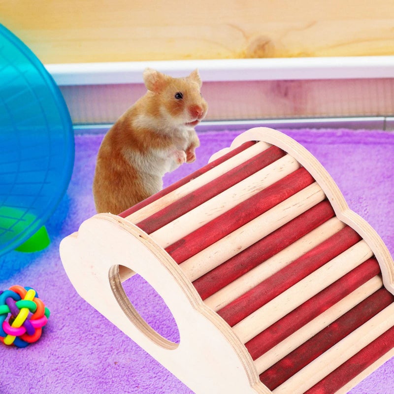 Natural Chinchilla House Hamster Hideout Resting Spot for Small Pets - Image 3