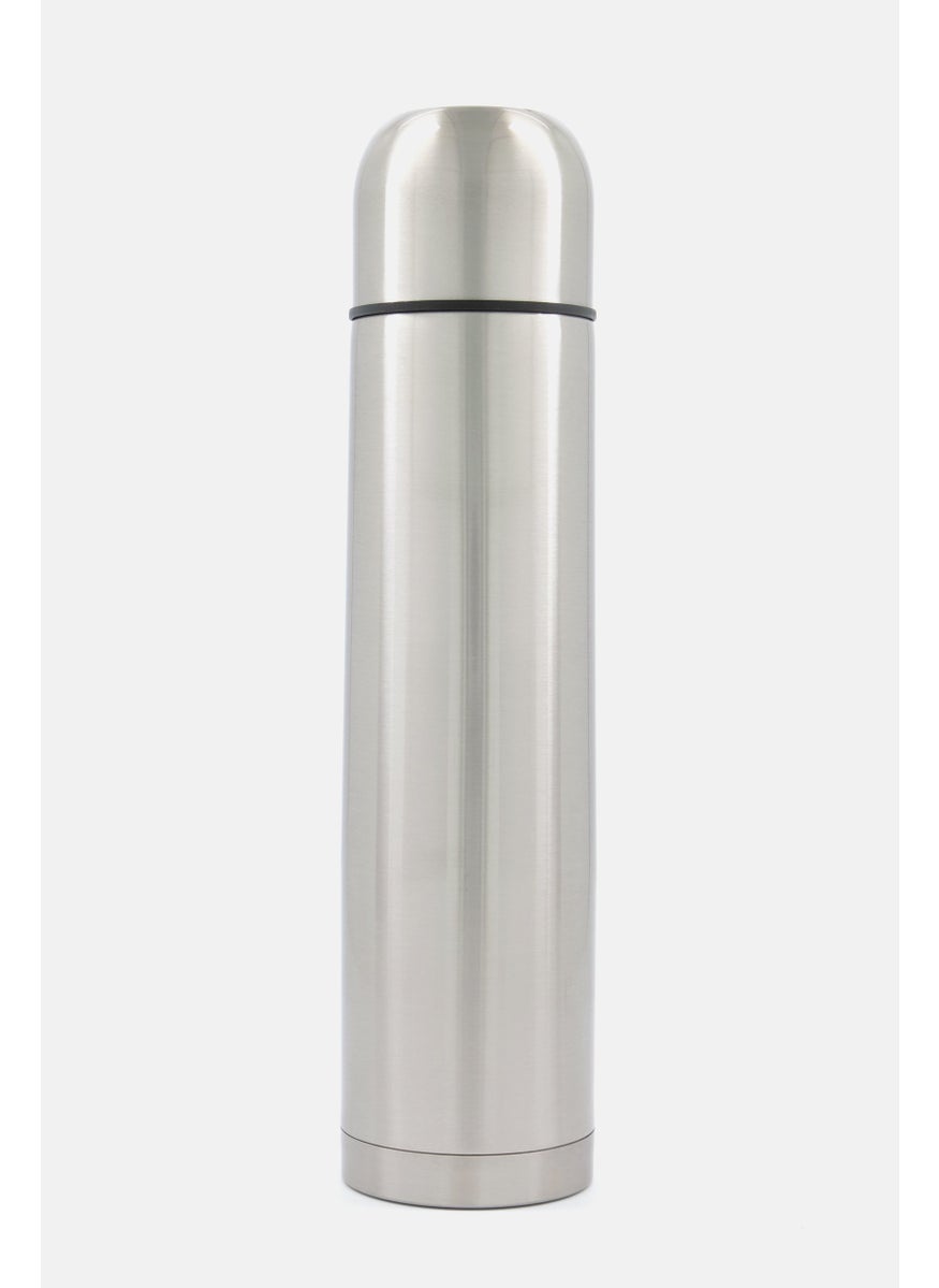 Haushalt International - Insulating Vacuum Thermal Stainless Steel Bottle 1 Liter, Silver - Image 1