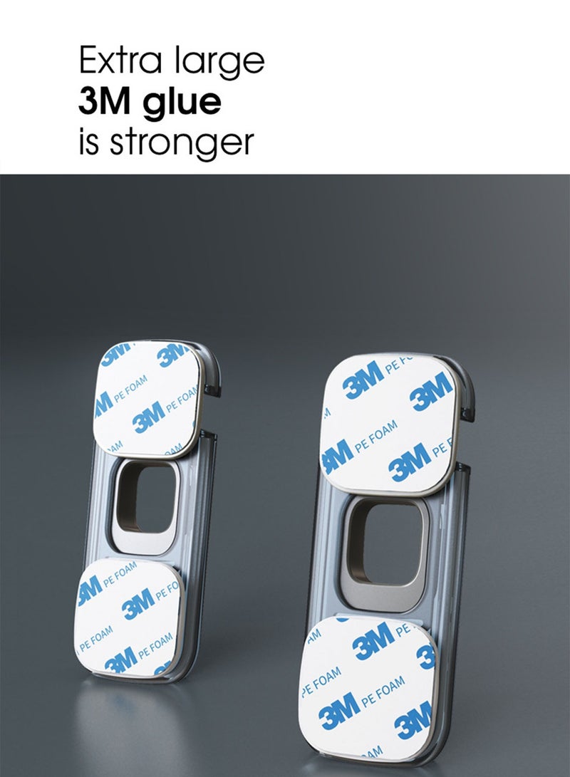 5 Pcs Child Proof Refrigerator Lock, Fridge, Cabinets, Freezer Door Lock Apply to Max 1"(25mm) Sealing Strip for Toddlers and Kids, No Tools Need or Drill - Image 5