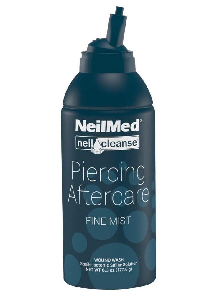 NeilMed NeilMed NeilCleanse Piercing Aftercare, Fine Mist, 6.3 Fluid Ounce