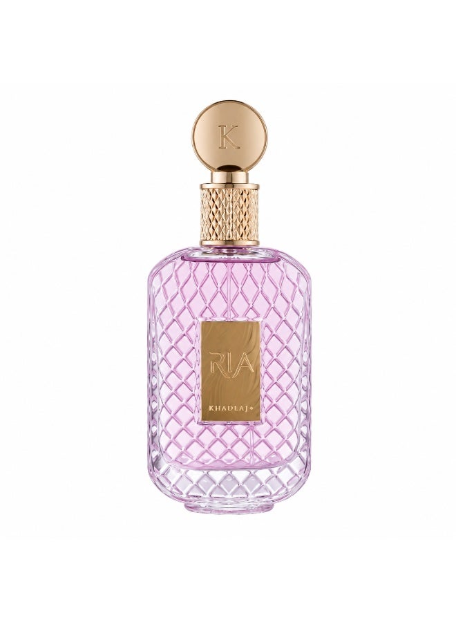 خدلج عطر خدلج ريا النسائي 100 مل - مزيج الفواكه والزهور والمسك - ثبات وفوحان مميز - Image 1