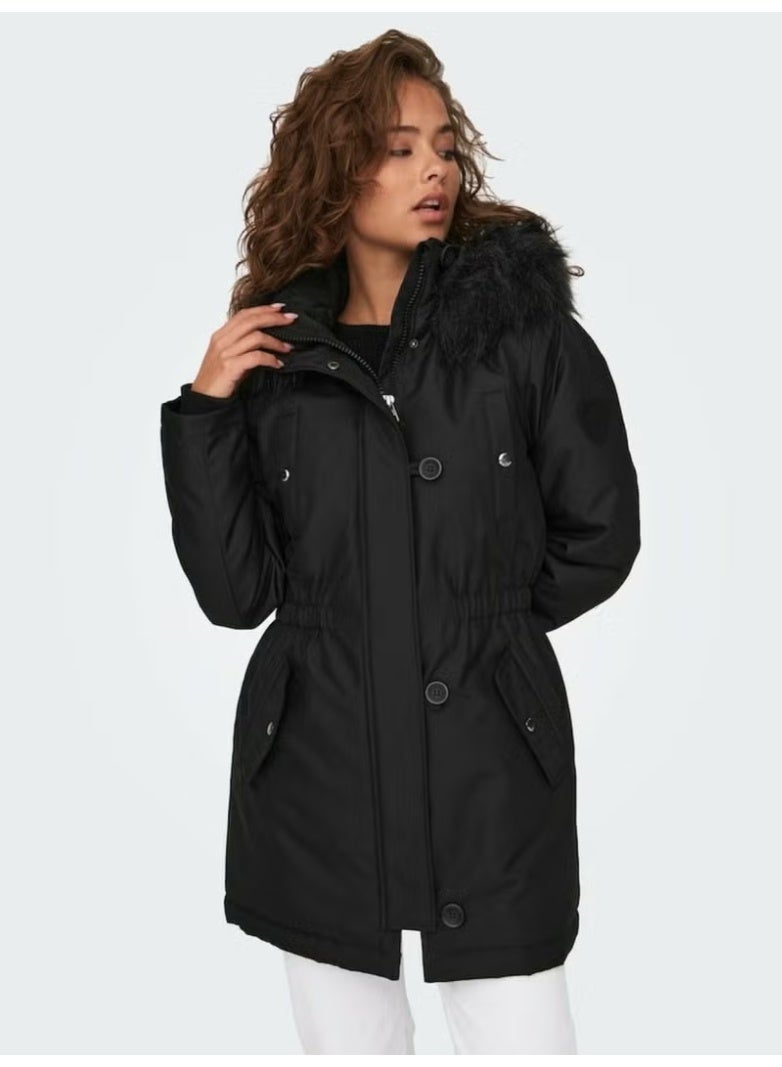ONLY Iris Fur Winter Women's Parka 15304625 - Image 1