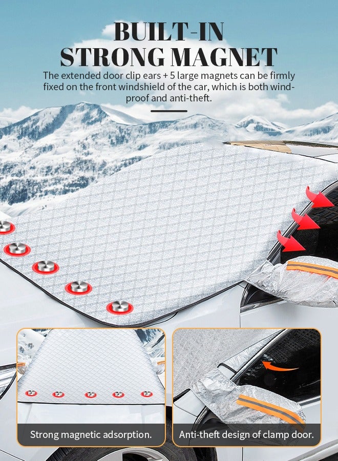 Car Sun Shade, Thickened Sunshade for Car Windshield, Waterproof, Wear-Resistant and UV-Resistant, Suitable for All Types of Models - Image 5