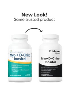 fairhaven health Myo + D-Chiro Inositol 120 Capsules  - Image 1