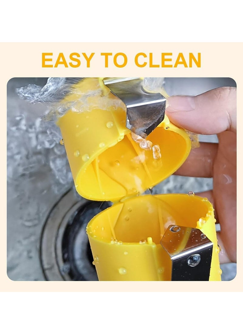 Generic - Egg Shell Opener, Egg Cracker Tool for Raw Eggs, Handheld Eggshell Opener, Egg Shell Opener Topper Cutter, Egg Cutter Topper, Portable Egg Opener, Egg Cracker Separator Tool, Egg Breaker Tool (2PCS) - Image 1