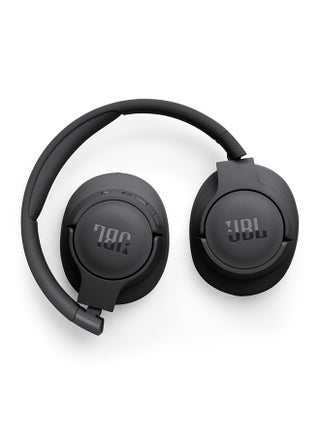 Tune 720Bt Wireless Over Ear Headphones Pure Bass Sound 76H Battery Hands-Free Call Plus Voice Aware Multi Point Connection Lightweight And Foldable Detachable Audio Cable Black - view 3