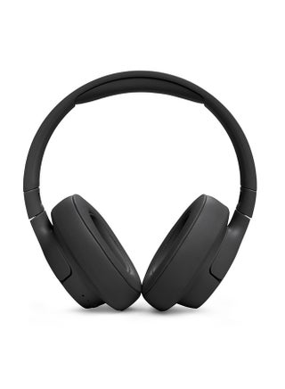 Tune 720Bt Wireless Over Ear Headphones Pure Bass Sound 76H Battery Hands-Free Call Plus Voice Aware Multi Point Connection Lightweight And Foldable Detachable Audio Cable Black - view 2
