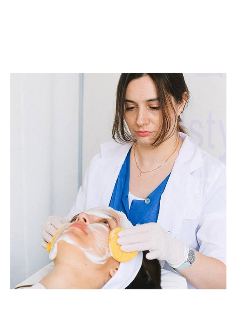 Captaintech Compressed Facial Sponges, 4 Color Facial Sponges Cleansing Wash Face Sponge, Exfoliating Cellulose Facial Cosmetic Sponges for Makeup Removal 40 Count 2.5 Inch - Image 5