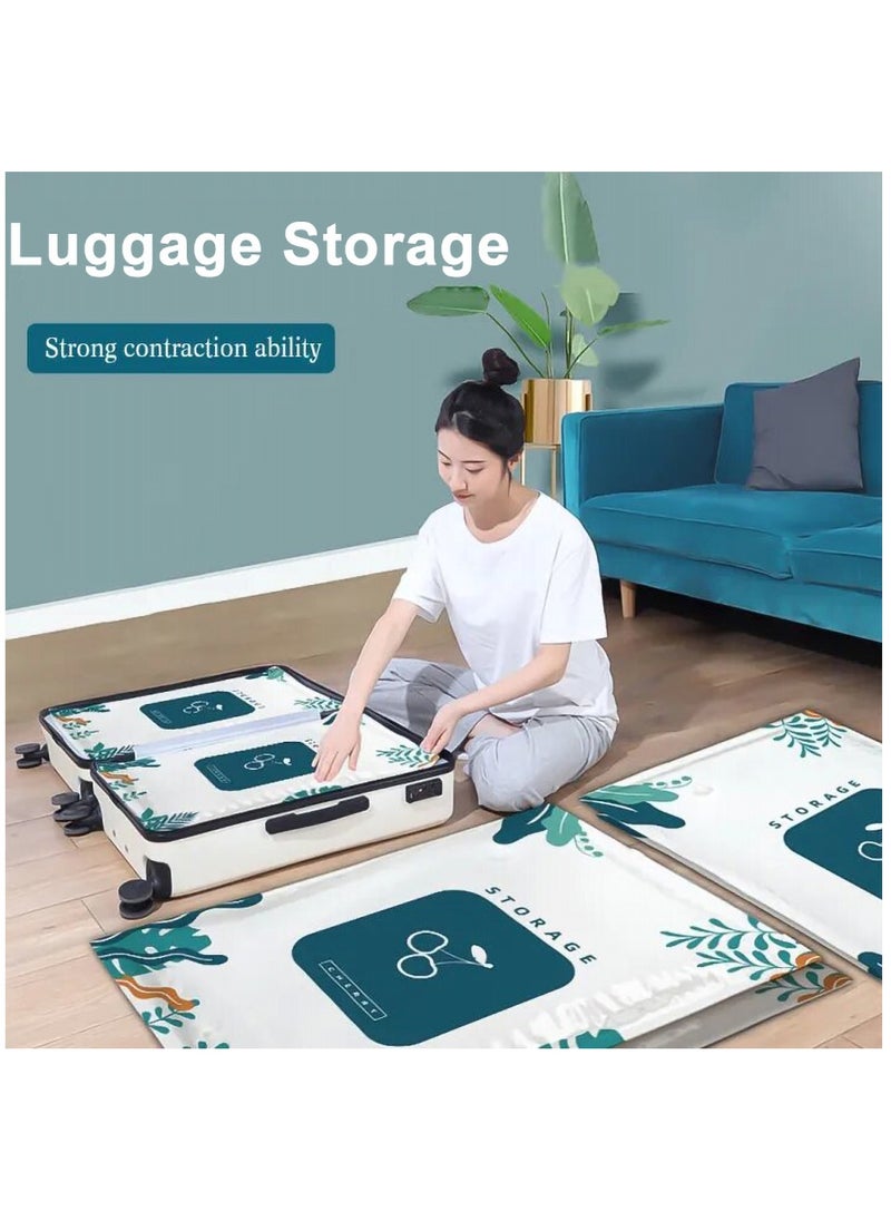 Arabest Vacuum Storage Bag, Reusable Sealer Vacuum Bag with Electric Pump, Vacuum Compression Bag for Clothes, Quilt, Pillow (2PCS Small, 2PCS Medium, 2PCS Large, 2PCS Jumbo)  - Image 4