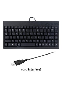 Industrial Cabinet Keypad Industrial Cnc Machine Tool PS2 Round Port Usb Equipment Special Anti-interference Anti-static Ultra-thin-Color:C-59BUSB Keyboard Black