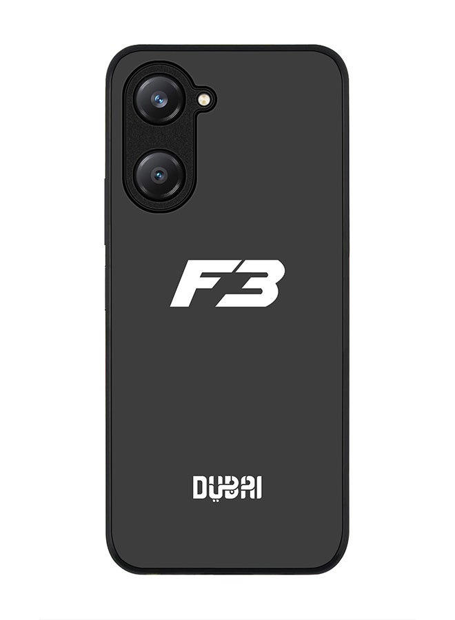 Stylizedd Rugged Black edge case for Vivo Y28s 5G / Vivo Y18 4G /Vivo Y03 4G, Slim fit Soft Case Flexible Anti Drop TPU Gel Thin Cover -  Faz3 Dubai Grey - Image 1