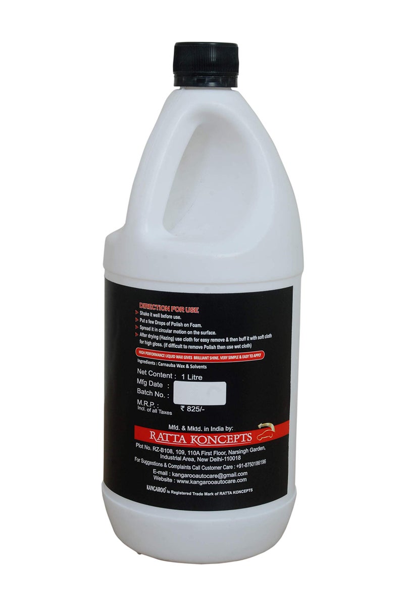 Kangaroo Car Wax Polish (1L, Green) - Image 2