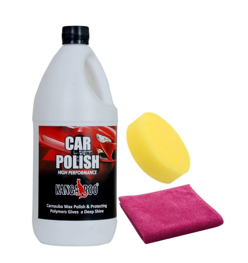 Kangaroo Car Wax Polish (1L, Green) - Image 1
