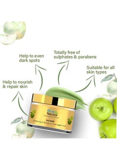 Blue Nectar Natural Vitamin C Face Cream For Men With Green Apple | Ayurvedic Face Moisturizer For Glowing Skin  - Image 4
