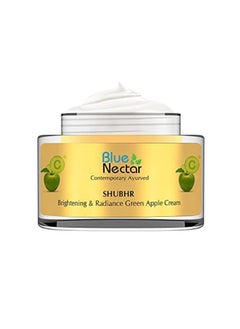 Blue Nectar Natural Vitamin C Face Cream For Men With Green Apple | Ayurvedic Face Moisturizer For Glowing Skin  - Image 2
